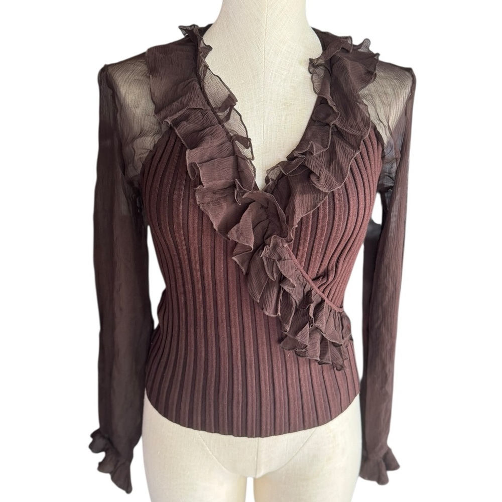 NWT Deadstock Vintage Blouse size Small-Medium
